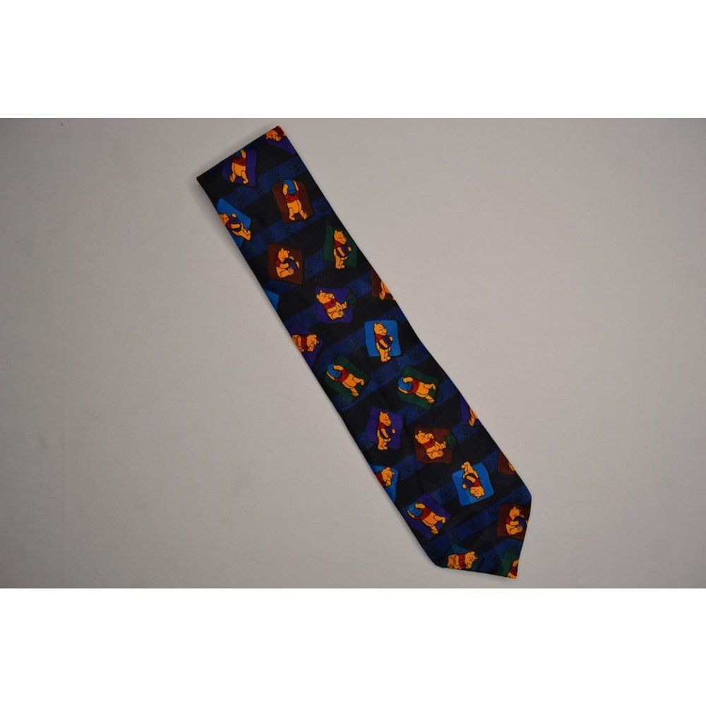 Disney Winnie The Pooh Blue Men's Tie